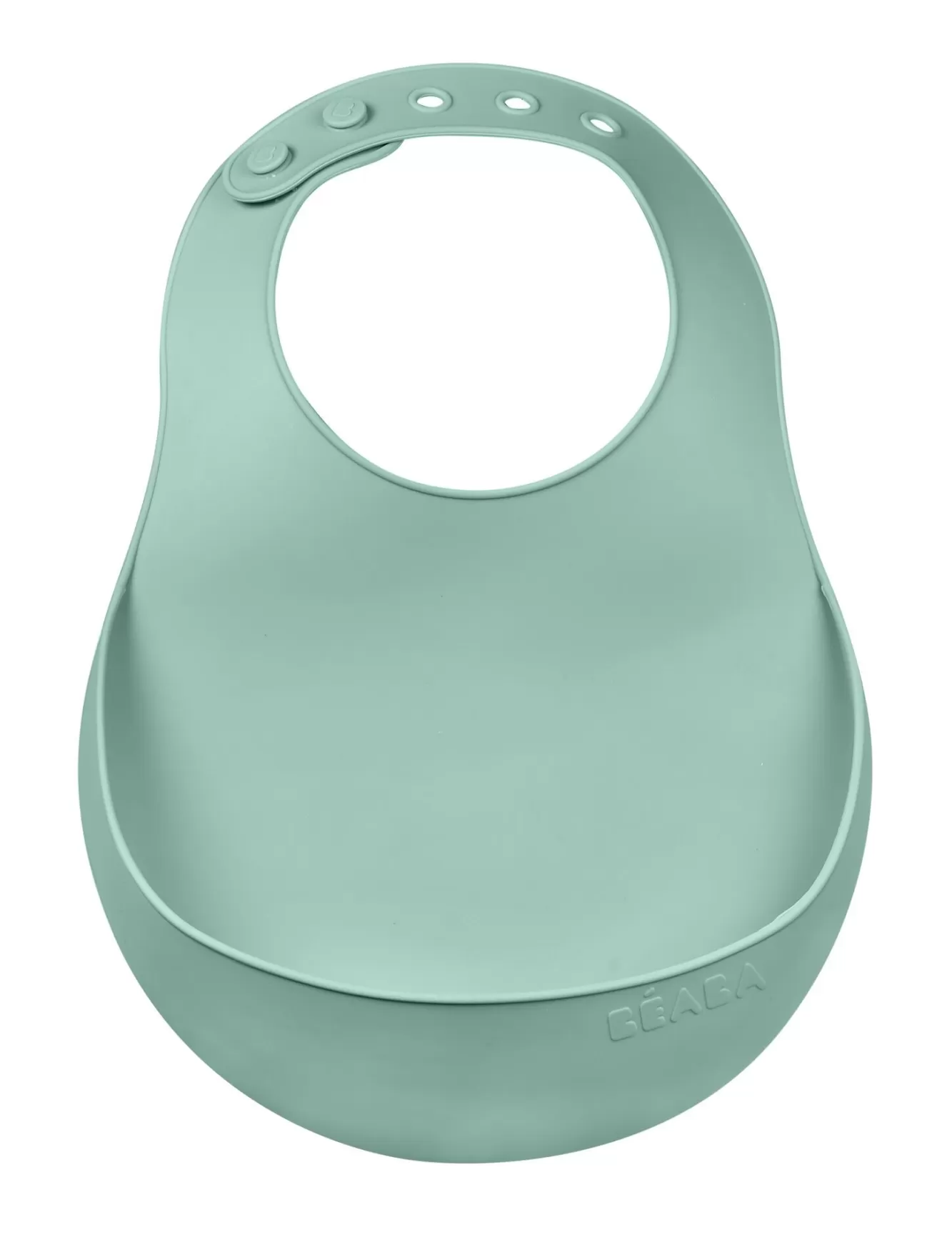 BÉABA Couverts, Vaisselle Et Bavoirs-Bavoir Silicone Sage Green