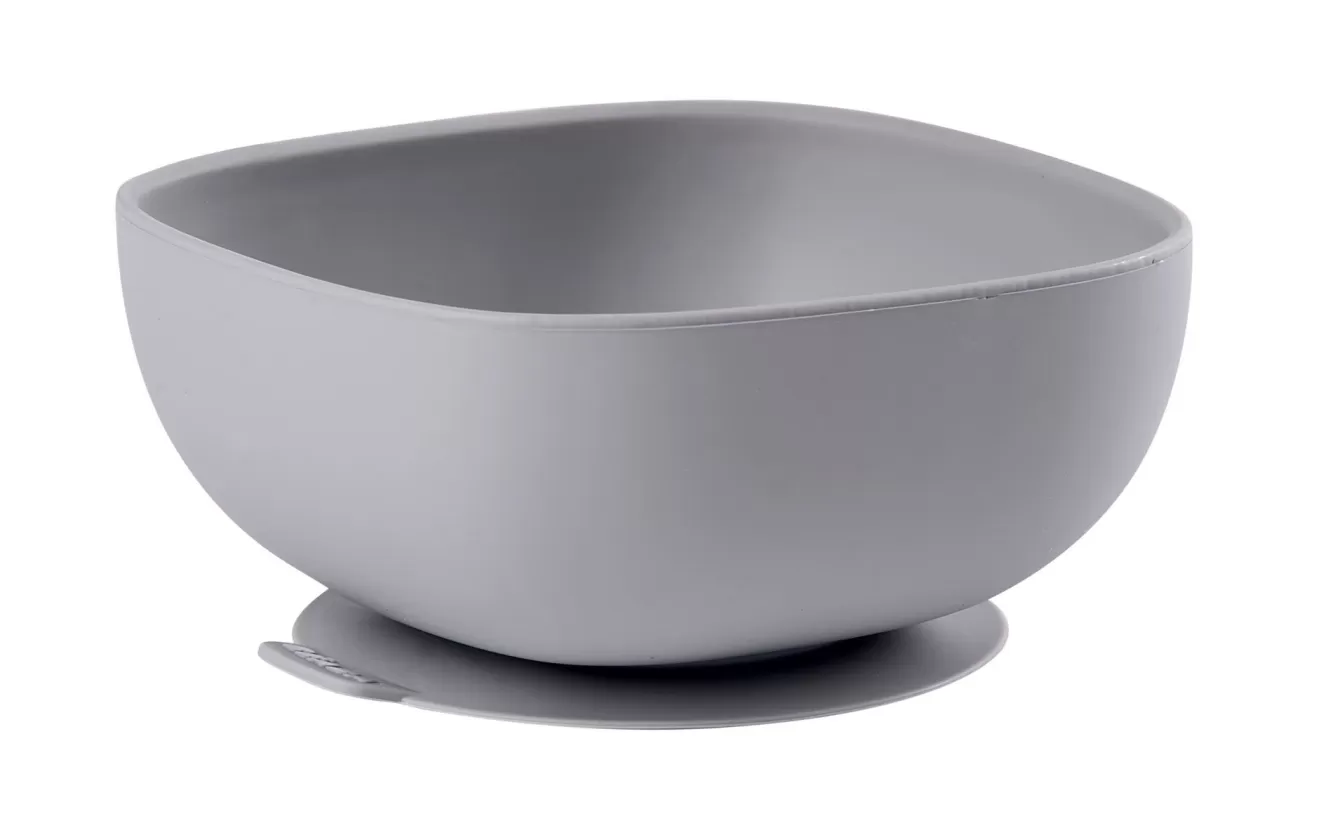 BÉABA Couverts, Vaisselle Et Bavoirs-Bol Silicone Ventouse Grey