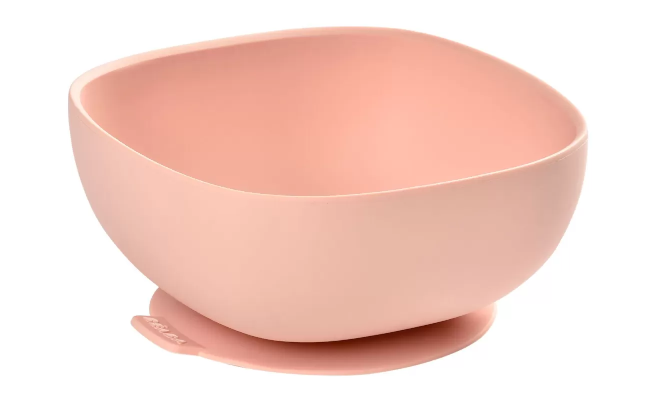 BÉABA Couverts, Vaisselle Et Bavoirs-Bol Silicone Ventouse Pink