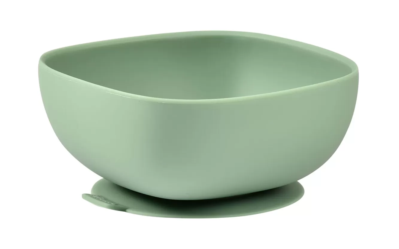 BÉABA Couverts, Vaisselle Et Bavoirs-Bol Silicone Ventouse Sage Green