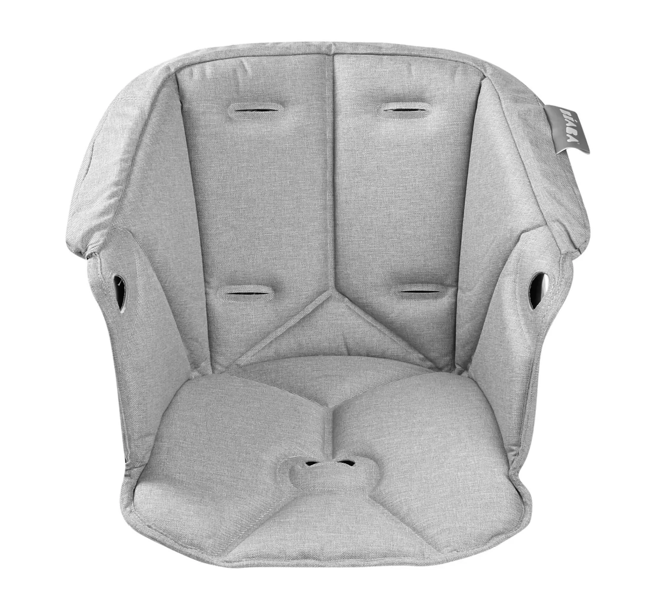 BÉABA Chaise Haute-Coussin D'Assise Pour Chaise Haute Up&Down Grey