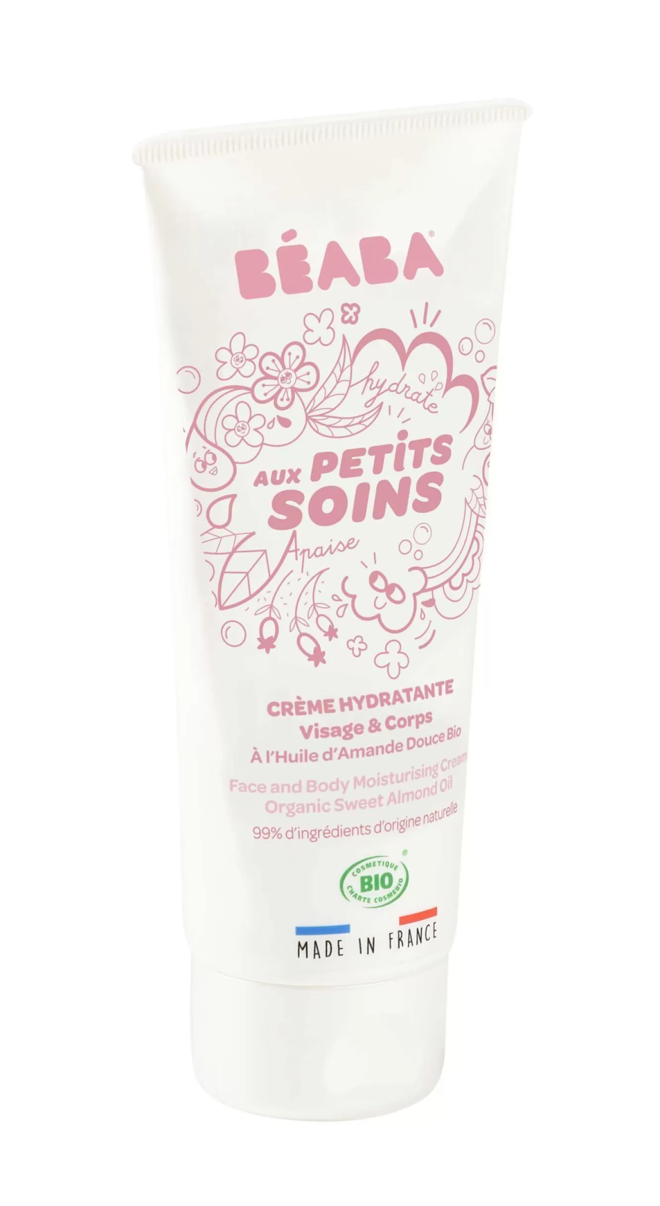 BÉABA Soins Et Toilette Bébé-Creme Hydratante Certifiee Bio 100 Ml