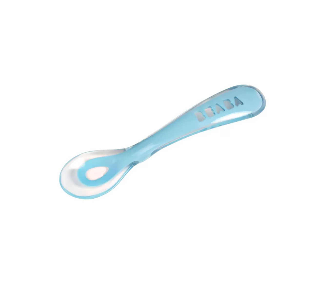 BÉABA Couverts, Vaisselle Et Bavoirs-Cuillere 2Eme Age Silicone Blue