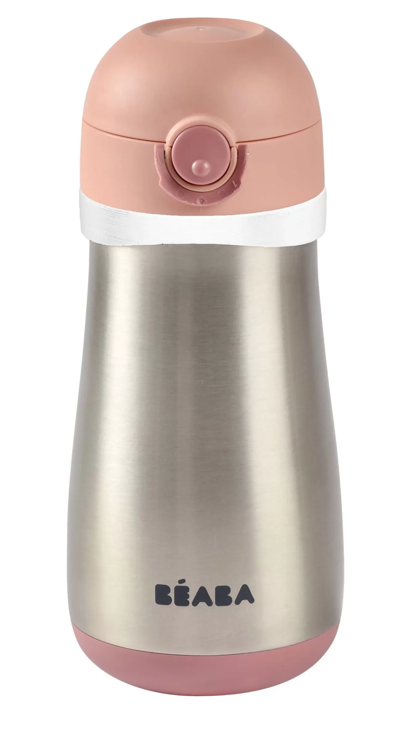 BÉABA Biberons Et Accessoires-Gourde Inox 350 Ml Old Pink