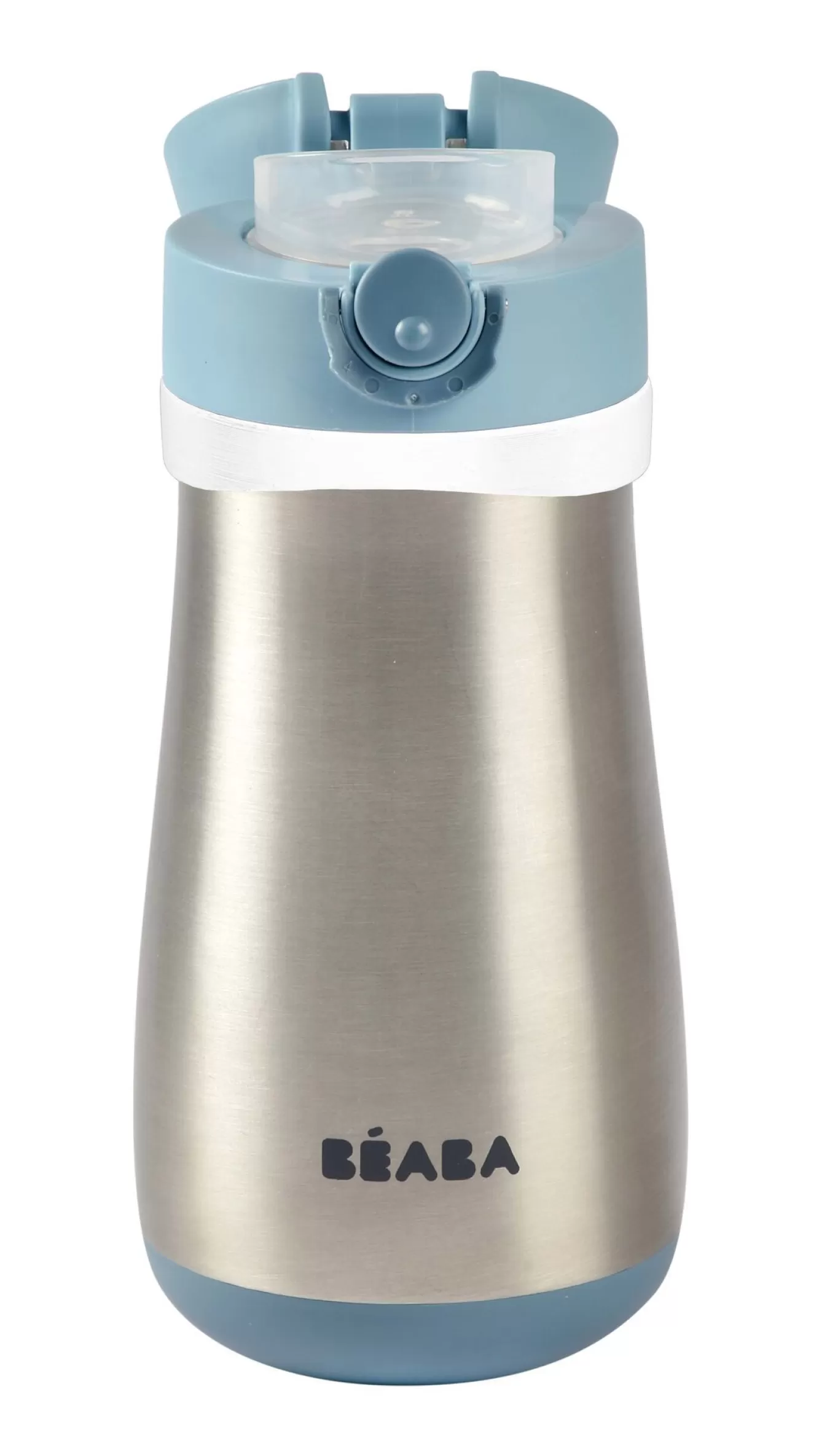 BÉABA Couverts, Vaisselle Et Bavoirs-Gourde Inox 350 Ml Windy Blue