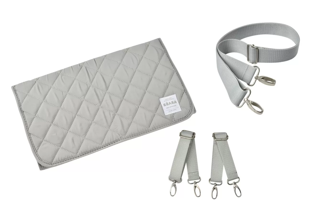 BÉABA Pièces Détachées-Kit Accessoires - Sac Grey : Matelas Amovible, Attaches Pous