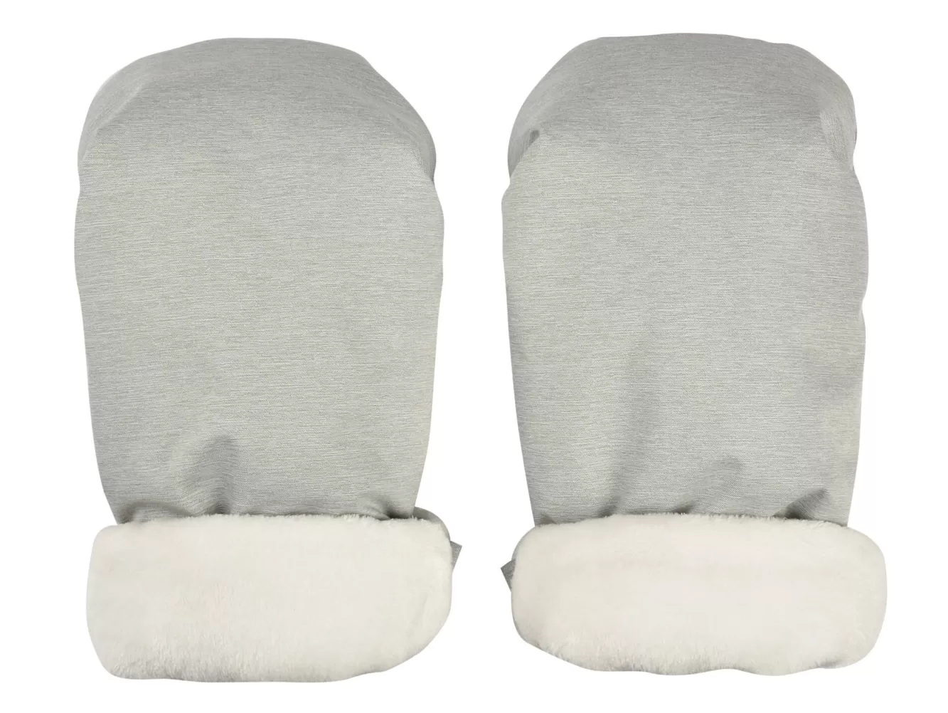 BÉABA Poussettes Et Accessoires-Moufles Poussette Heather Grey