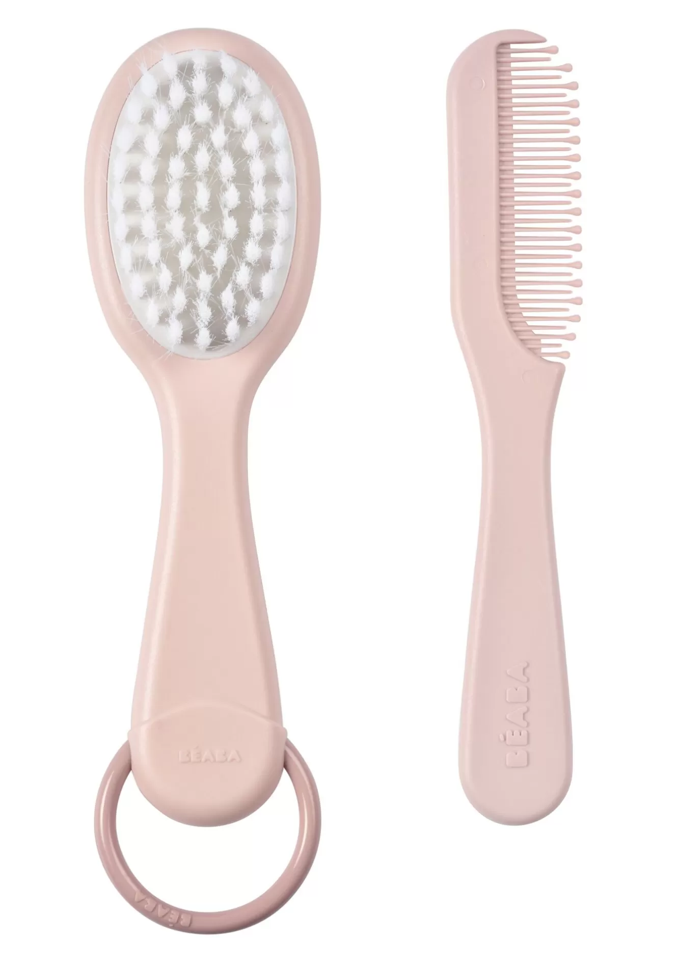 BÉABA Accessoires De Toilette-Peigne Et Brosse Old Pink