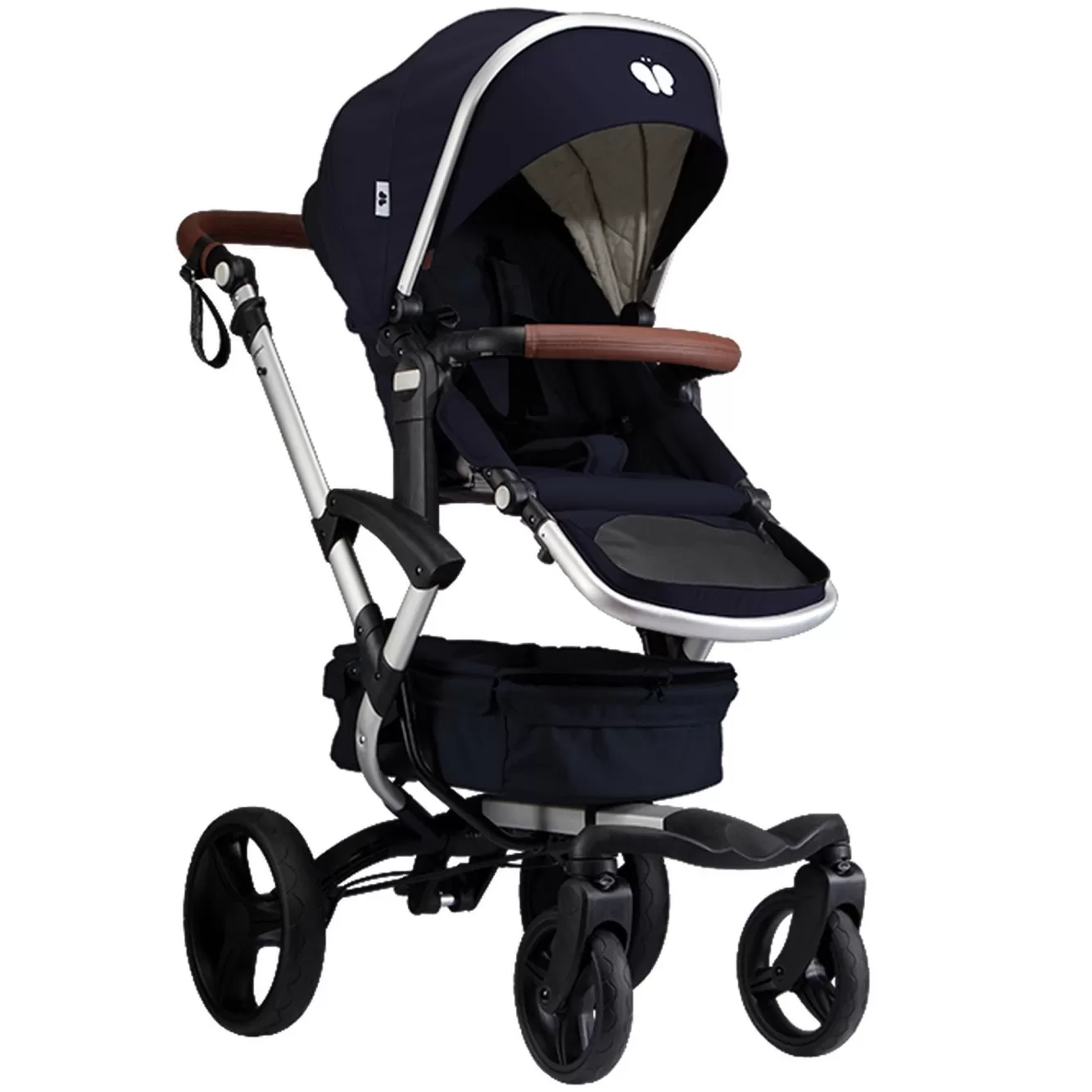 BÉABA Poussettes Et Accessoires-Poussette 2 En 1 Bonavi 2 Navy Blue