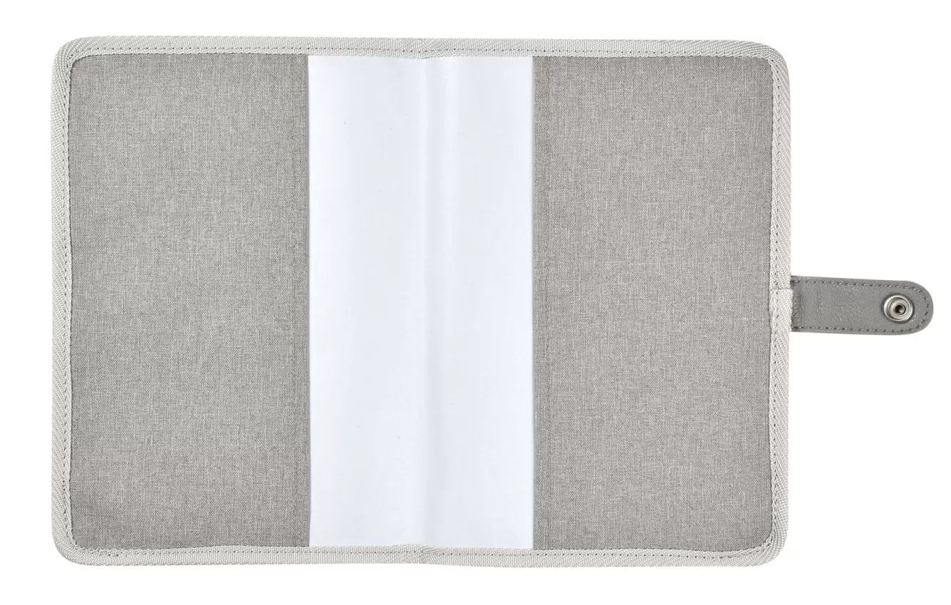 BÉABA Accessoires De Toilette-Protege Carnet De Sante Heather Grey