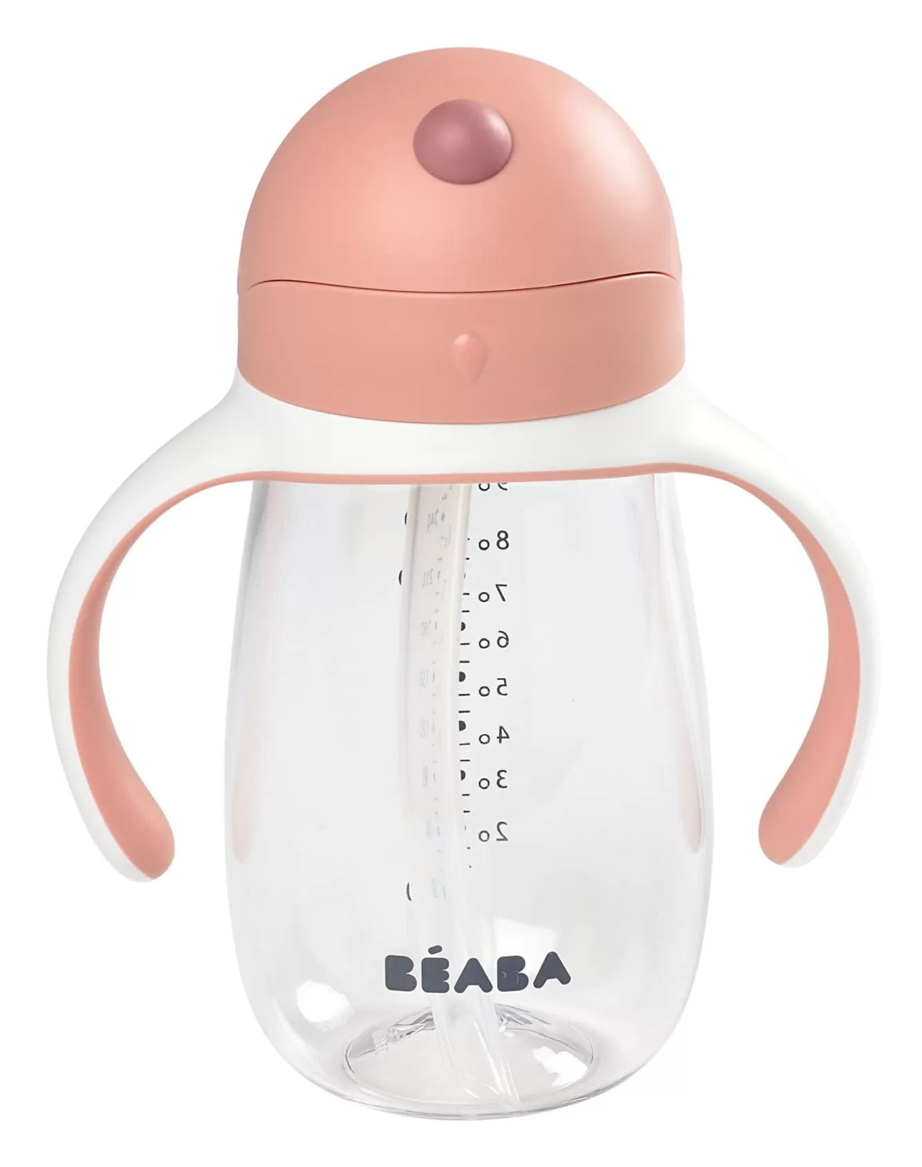 BÉABA Couverts, Vaisselle Et Bavoirs-Tasse Paille 300 Ml Old Pink