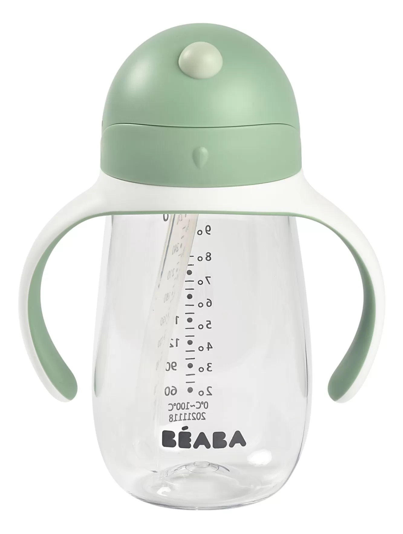 BÉABA Couverts, Vaisselle Et Bavoirs-Tasse Paille 300 Ml Sage Green