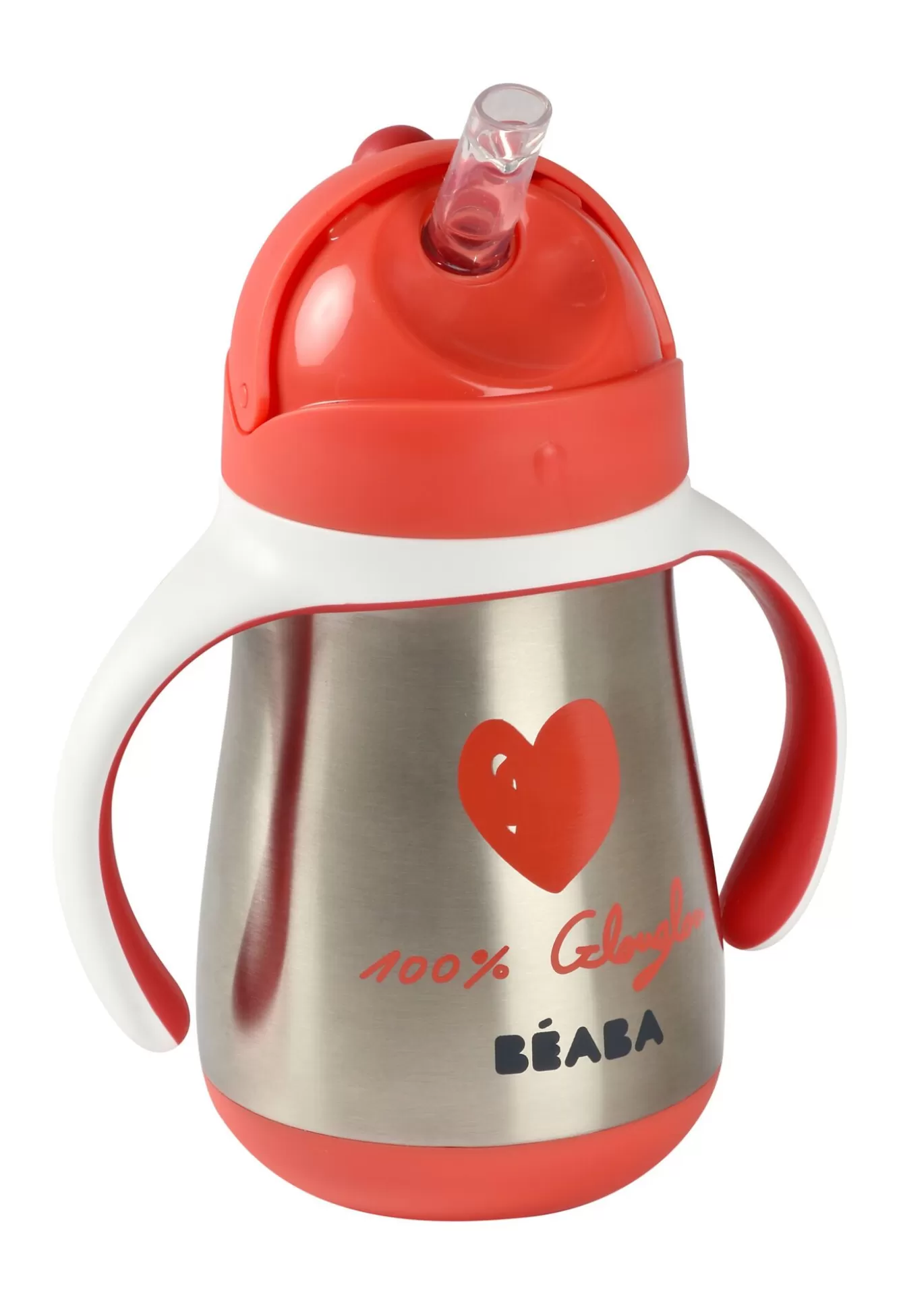 BÉABA Couverts, Vaisselle Et Bavoirs-Tasse Paille Inox 250 Ml Mathilde Cabanas