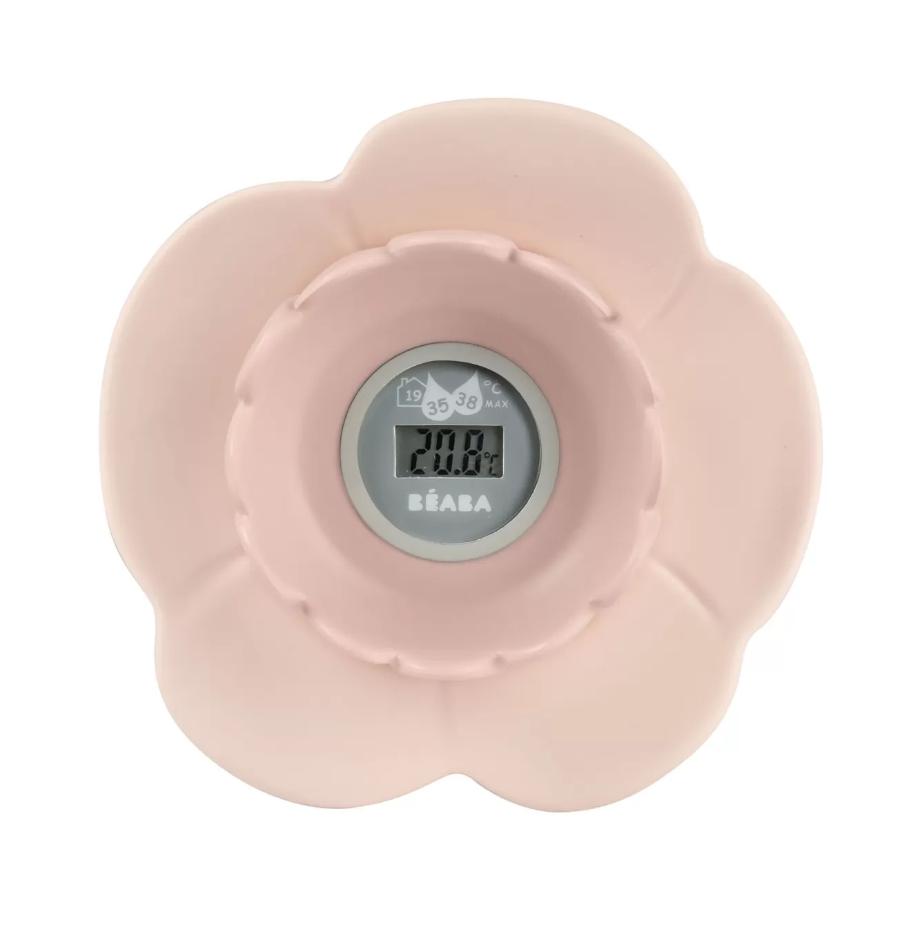 BÉABA Thermomètres-Thermometre De Bain Lotus Old Pink